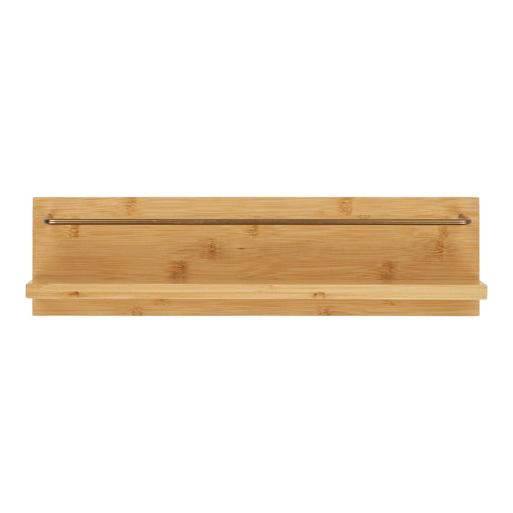 Ember – Wandregal, Bambus, naturfarben
